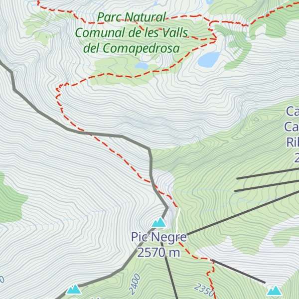 Map of Pic del Port Vell