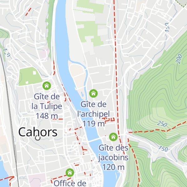 Map of Gîte de l'archipel