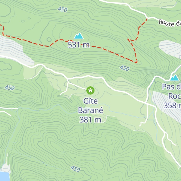 Map of Gîte Barané