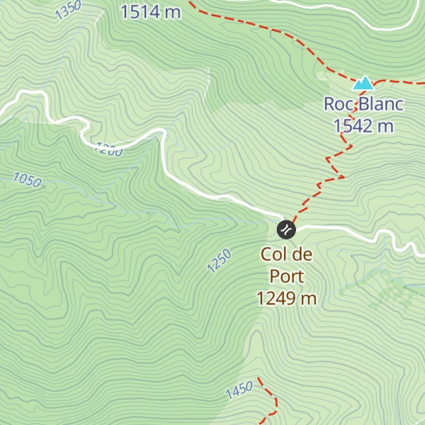 Map of Refuge forestier de la Canadelle