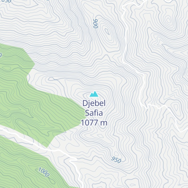 Map of Djebel Safia