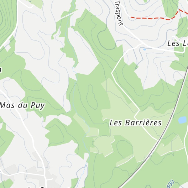 Map of Puy du Fourneau