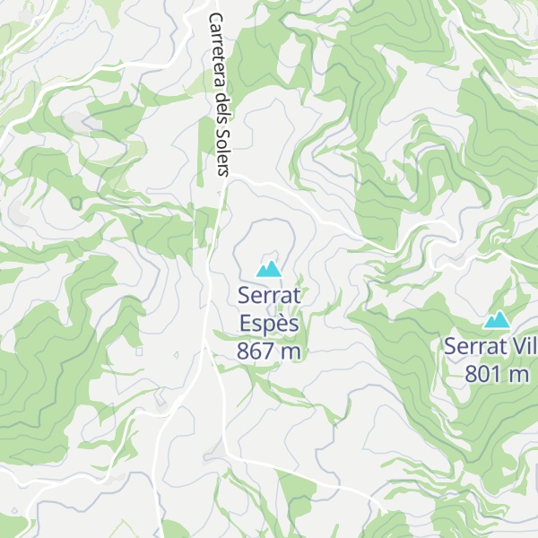 Map of Serrat Espès