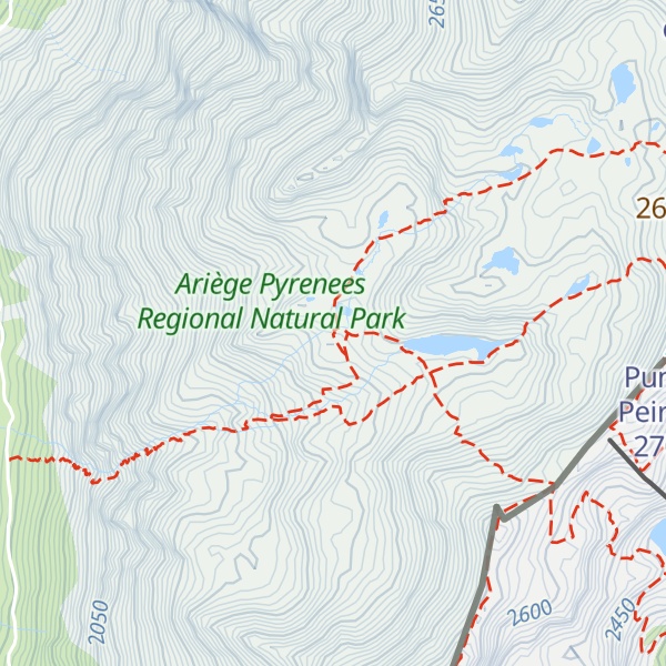 Map of Cabane de Caraussans - Vicdessos