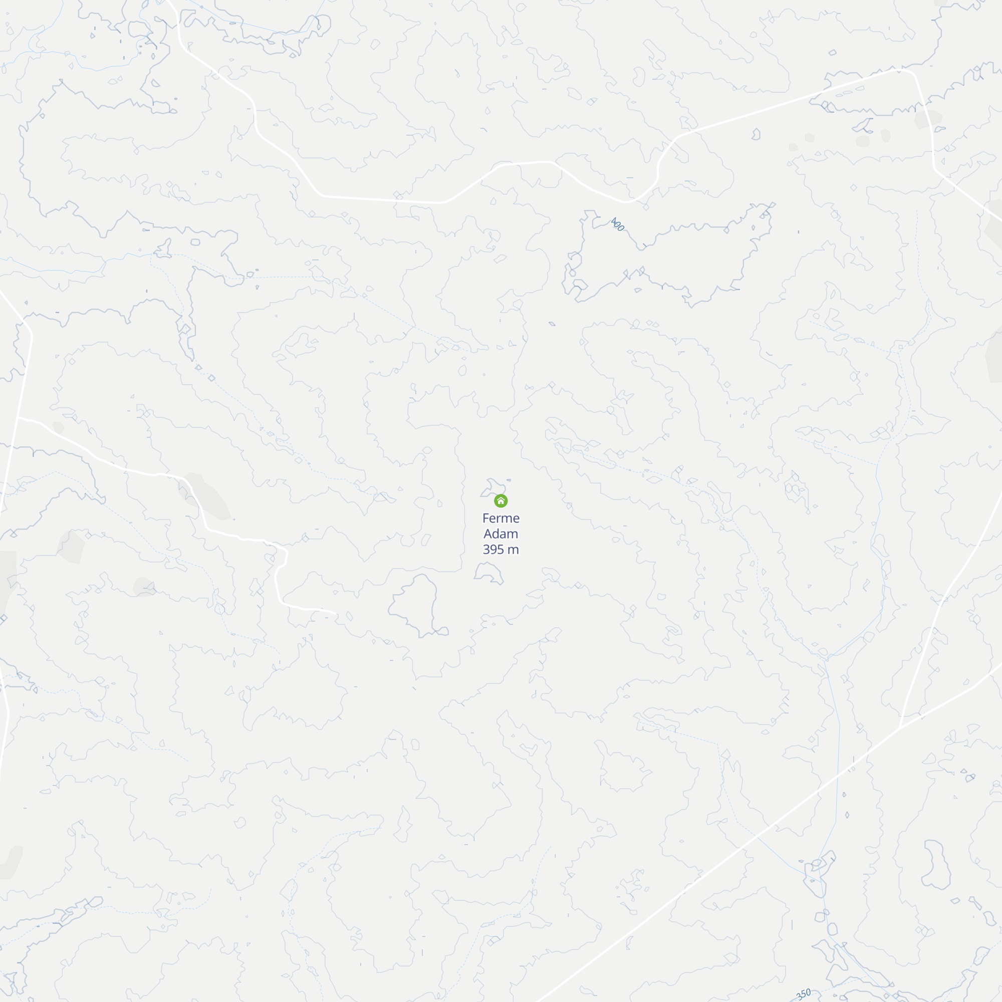 Ferme Adam map