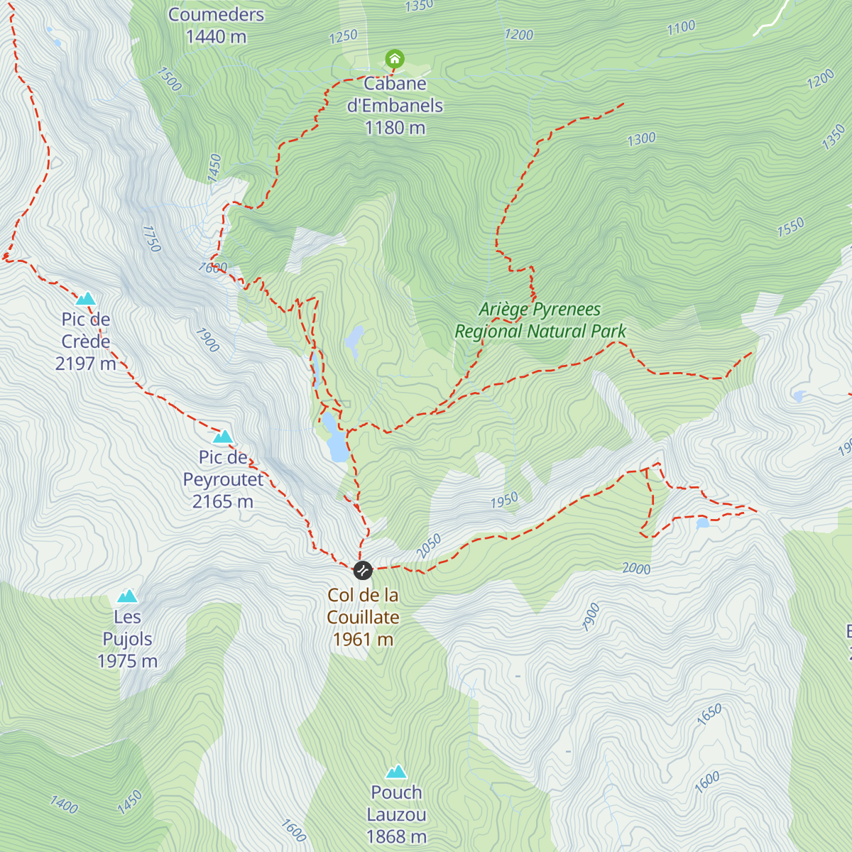 Cabane map