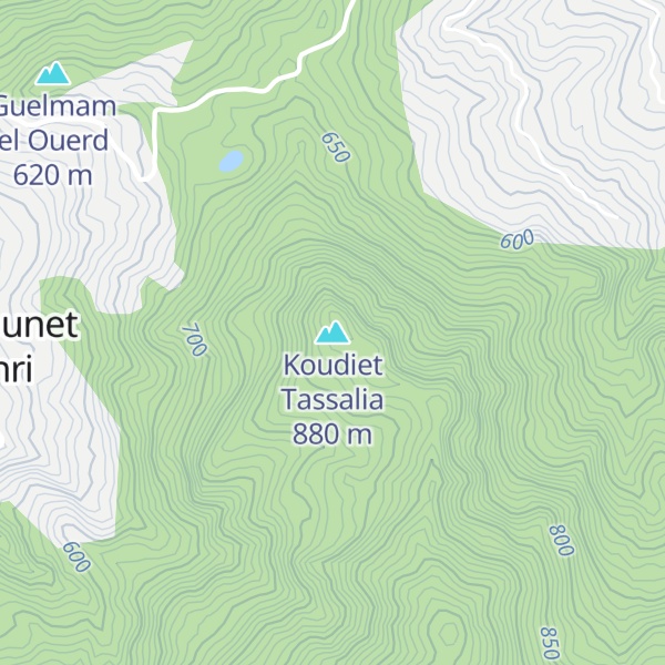 Map of Koudiet Tassalia