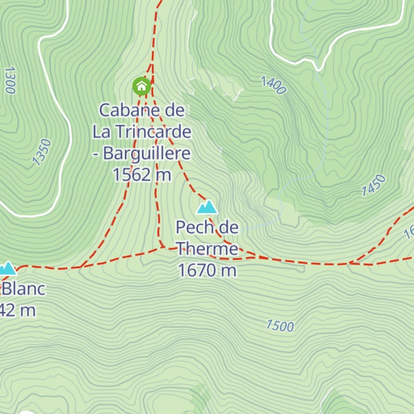 Map of Pech de Therme