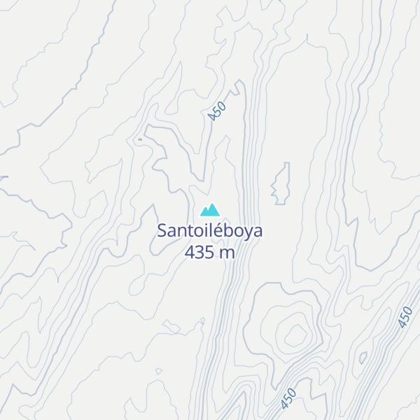Map of Santoiléboya