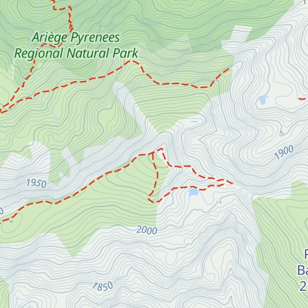 Map of Pic de Pioulou