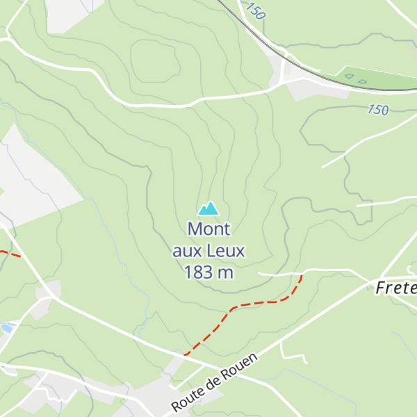 Map of Mont aux Leux