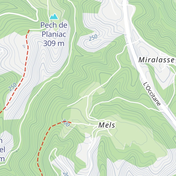 Map of Gîte Dacarino