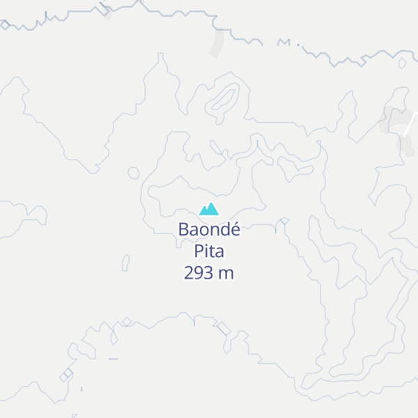 Map of Baondé Pita