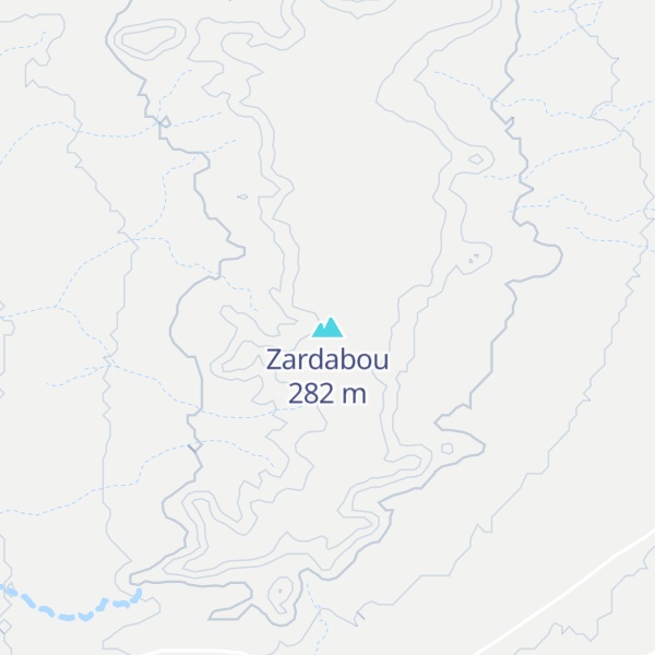 Map of Zardabou