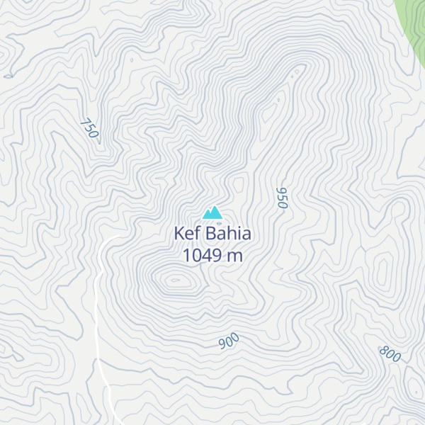 Map of Kef Bahia