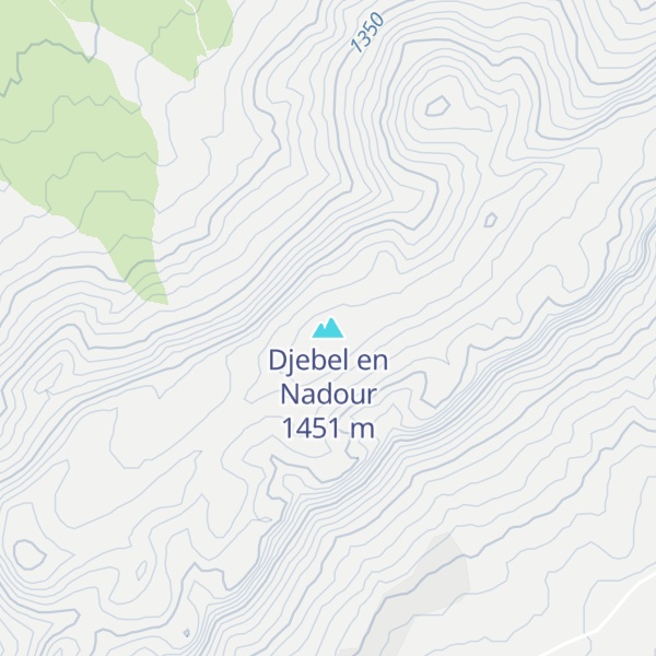 Map of Djebel en Nadour
