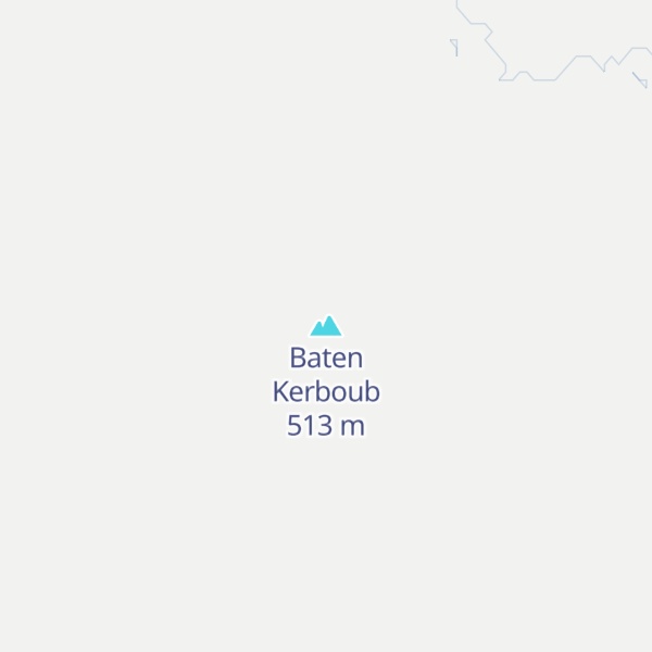 Map of Baten Kerboub
