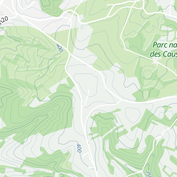 Map of Pech des Batailles
