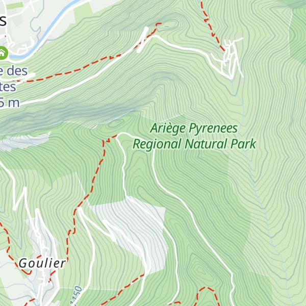 Map of Abri forestier de Nagot