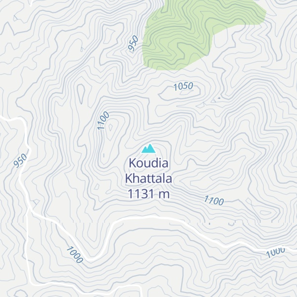 Map of Koudia Khattala