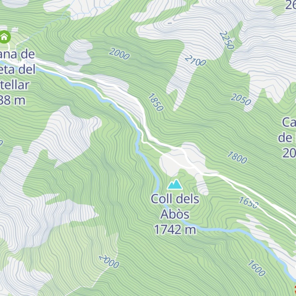Map of Cabane d'orri vétuste