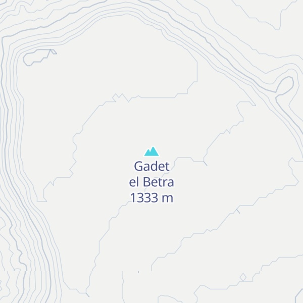 Map of Gadet el Betra