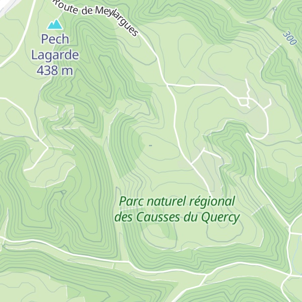 Map of Le Puech