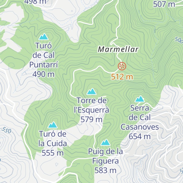 Map of Torre de l'Esquerrà