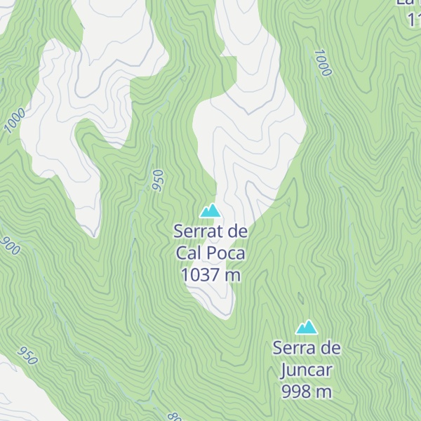 Map of Serrat de Cal Poca