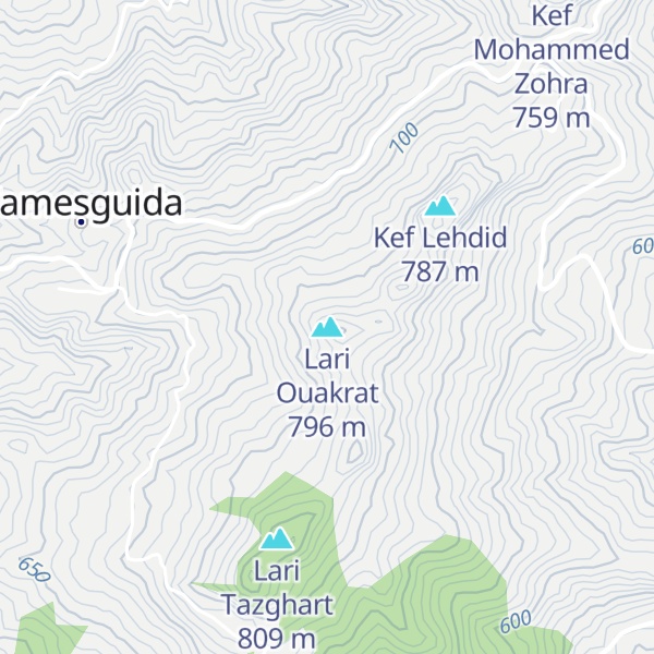 Map of Lari Ouakrat