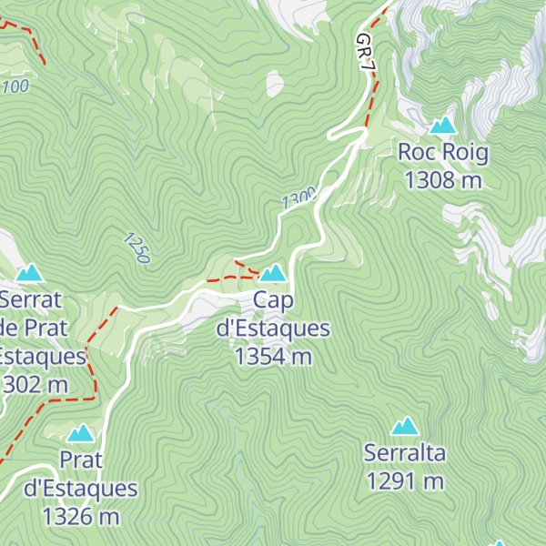 Map of Cap d'Estaques