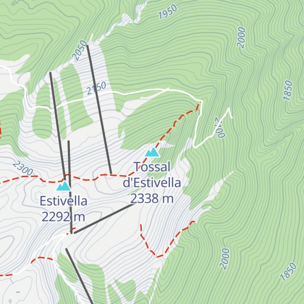 Map of Tossal d'Estivella