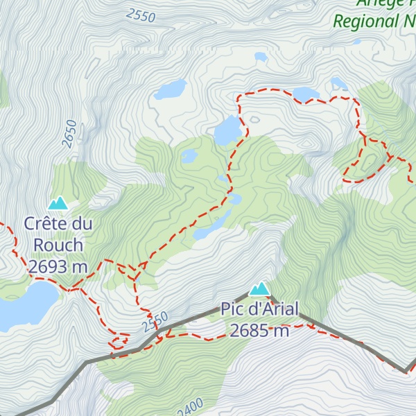 Map of Cabane de Llassies