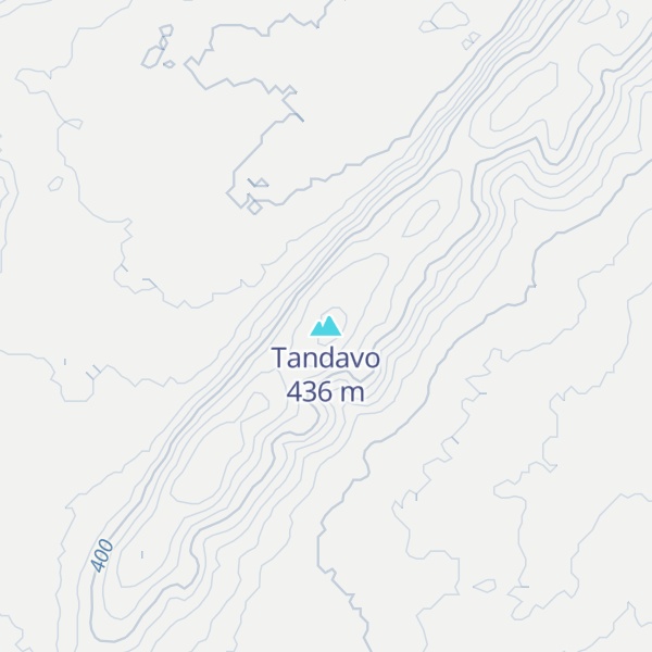 Map of Tandavo