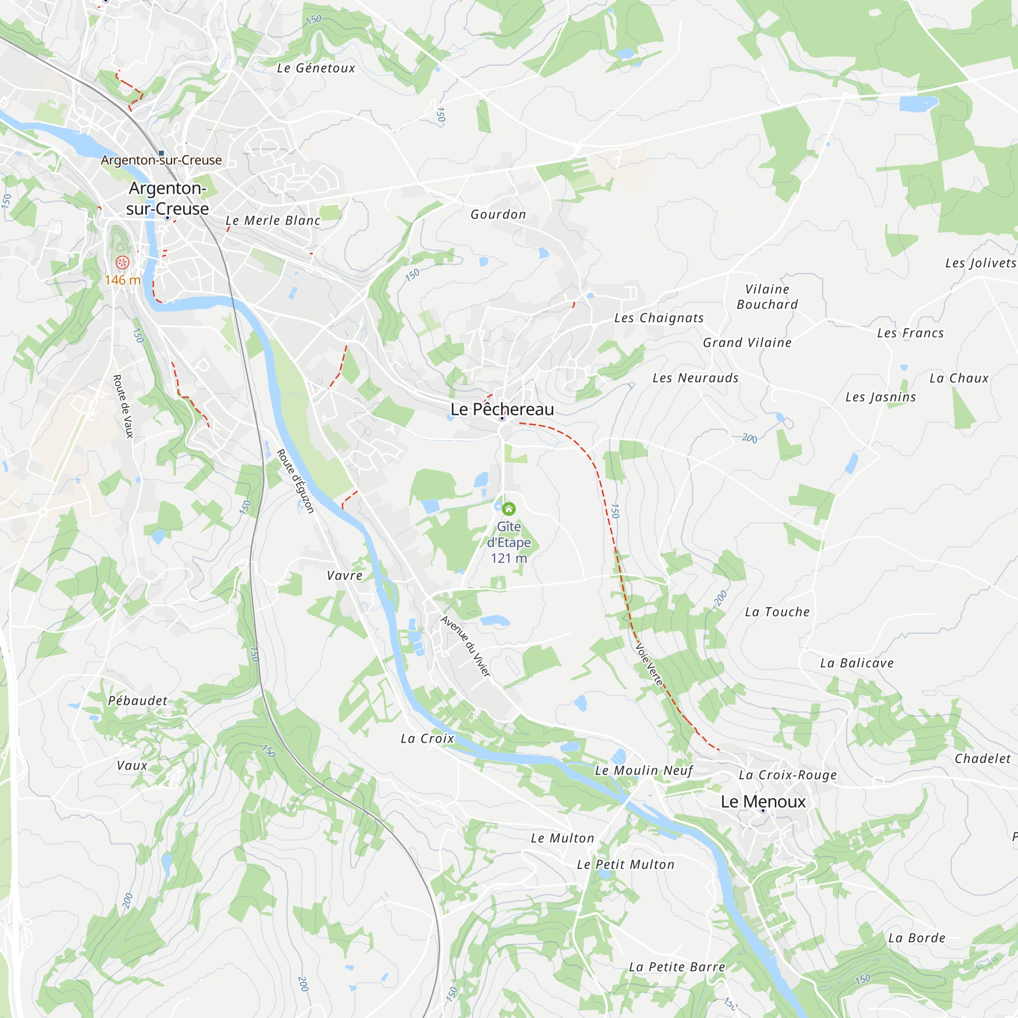 Gîte d'Etape map
