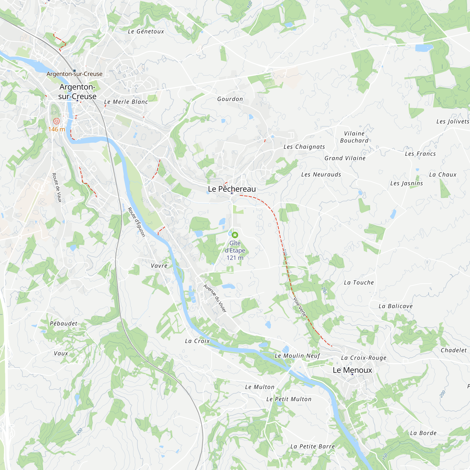 Gîte d'Etape map