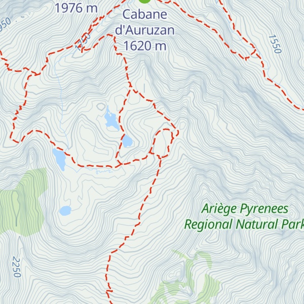 Map of Cabane de Neych - vicdessos