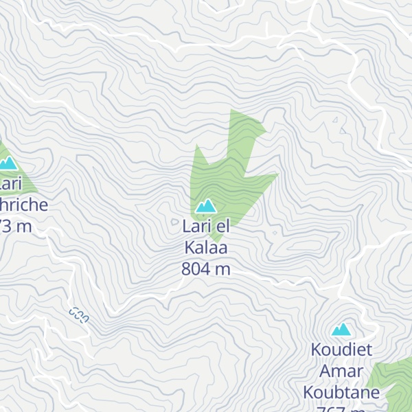 Map of Lari el Kalaa