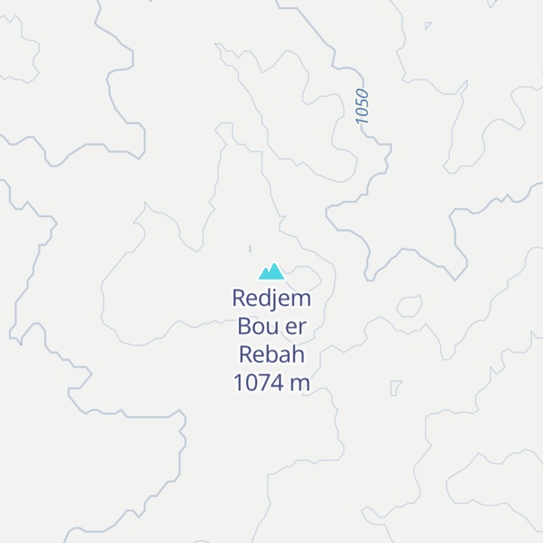 Map of Redjem Bou er Rebah