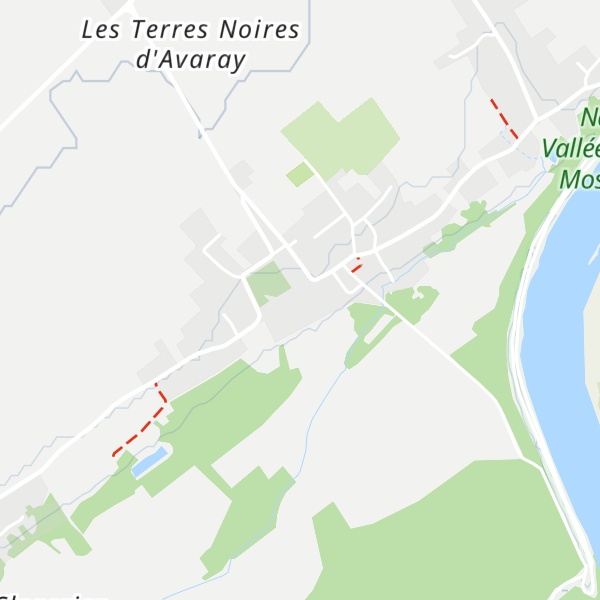 Map of Château d'Avaray