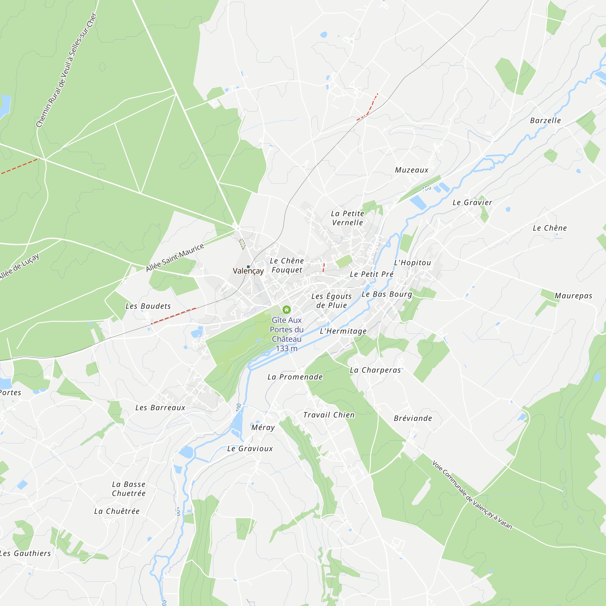 Gîte rural map