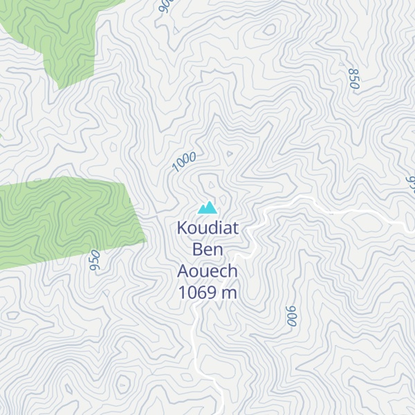 Map of Koudiat Ben Aouech