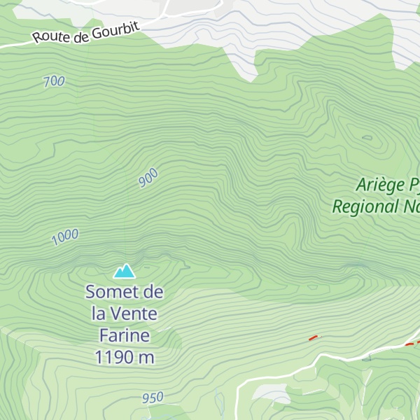 Map of Cabane de Ventefarine