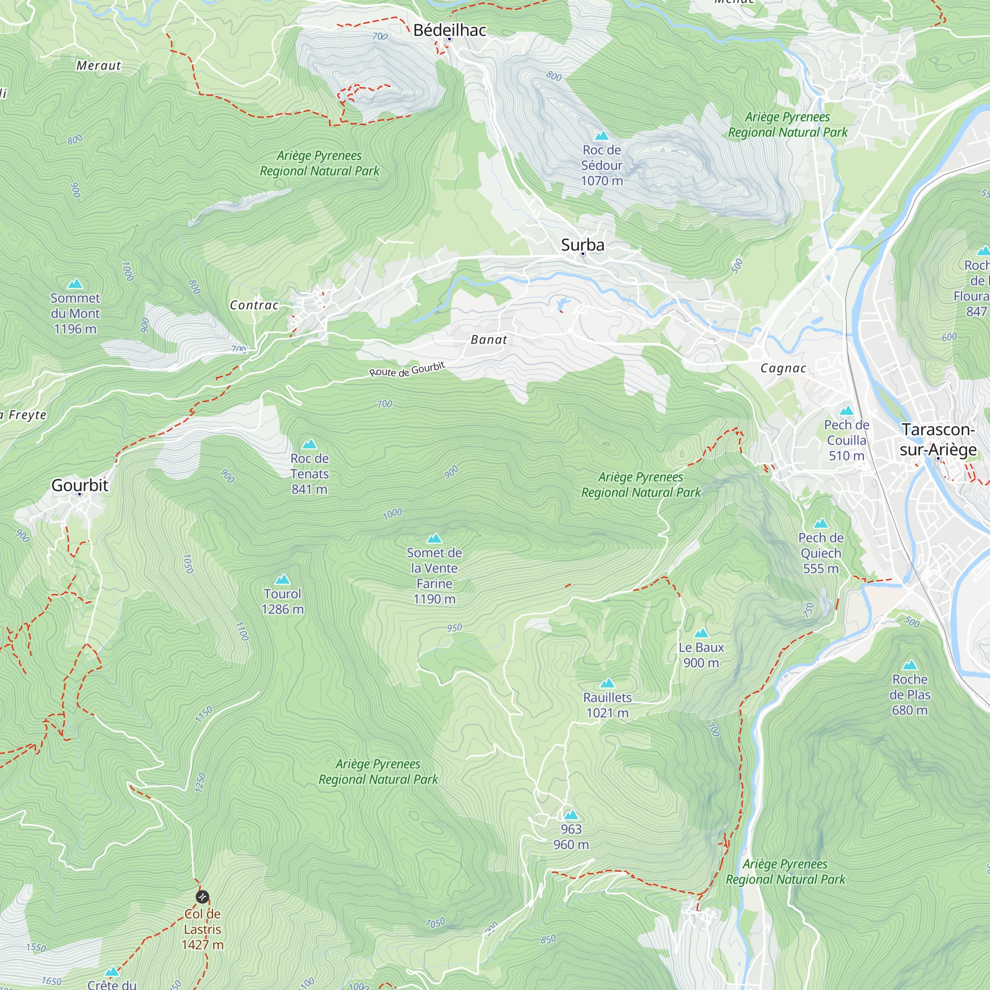 Cabane de Ventefarine map