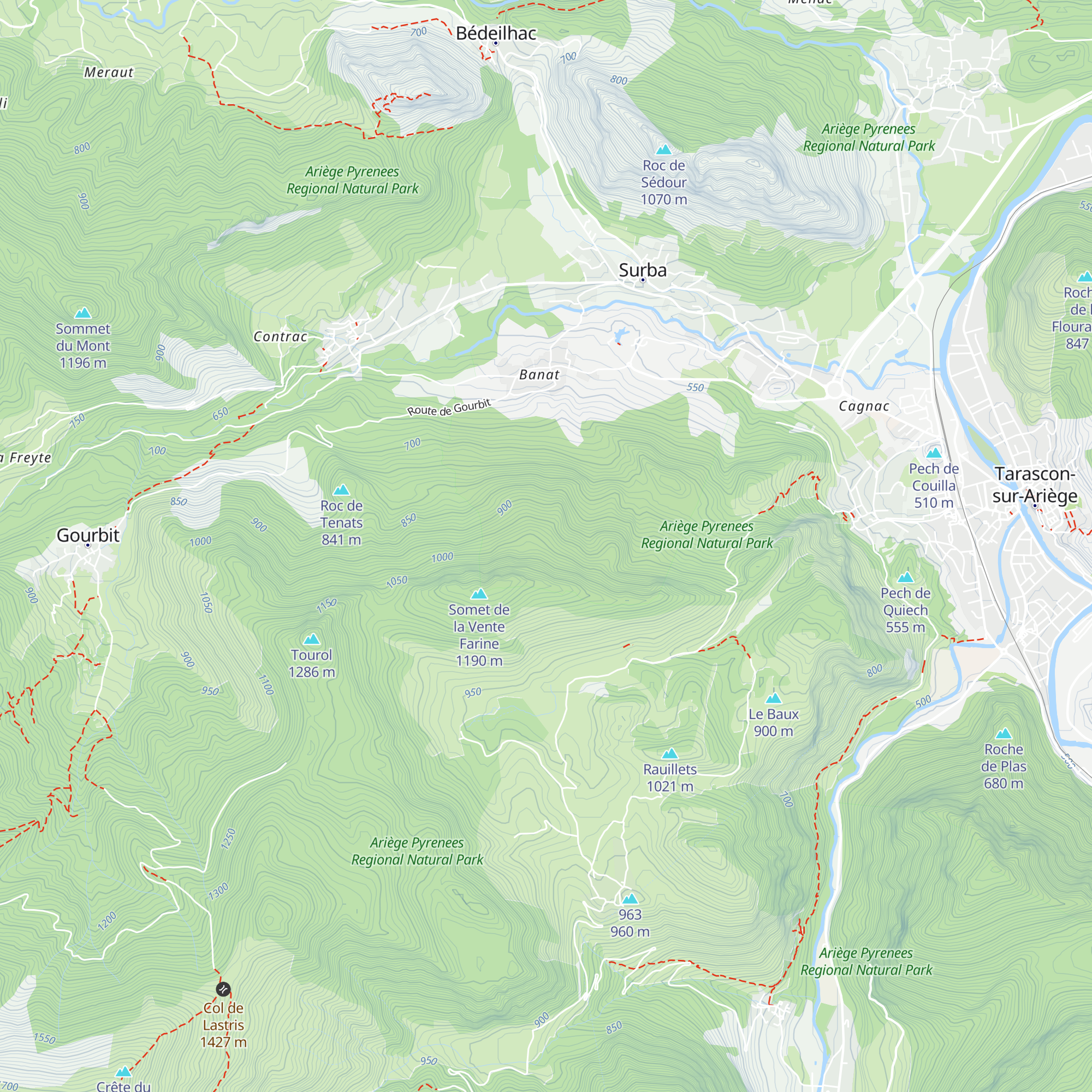 Cabane de Ventefarine map