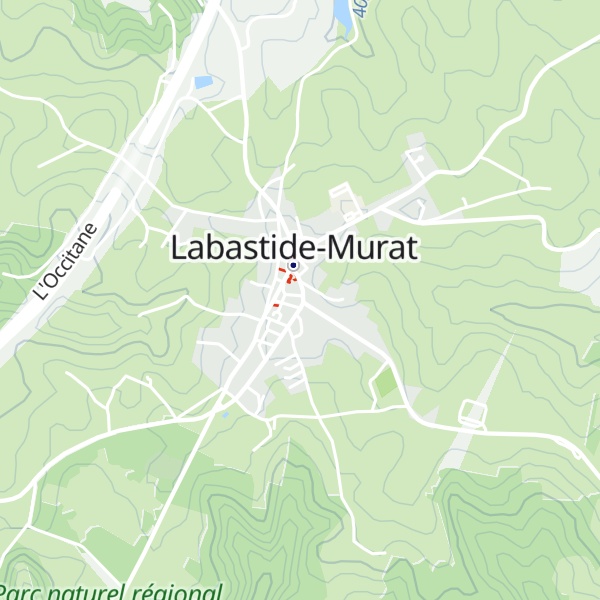 Map of Gîte d'étape municipal - Auberge du Roy de Naples