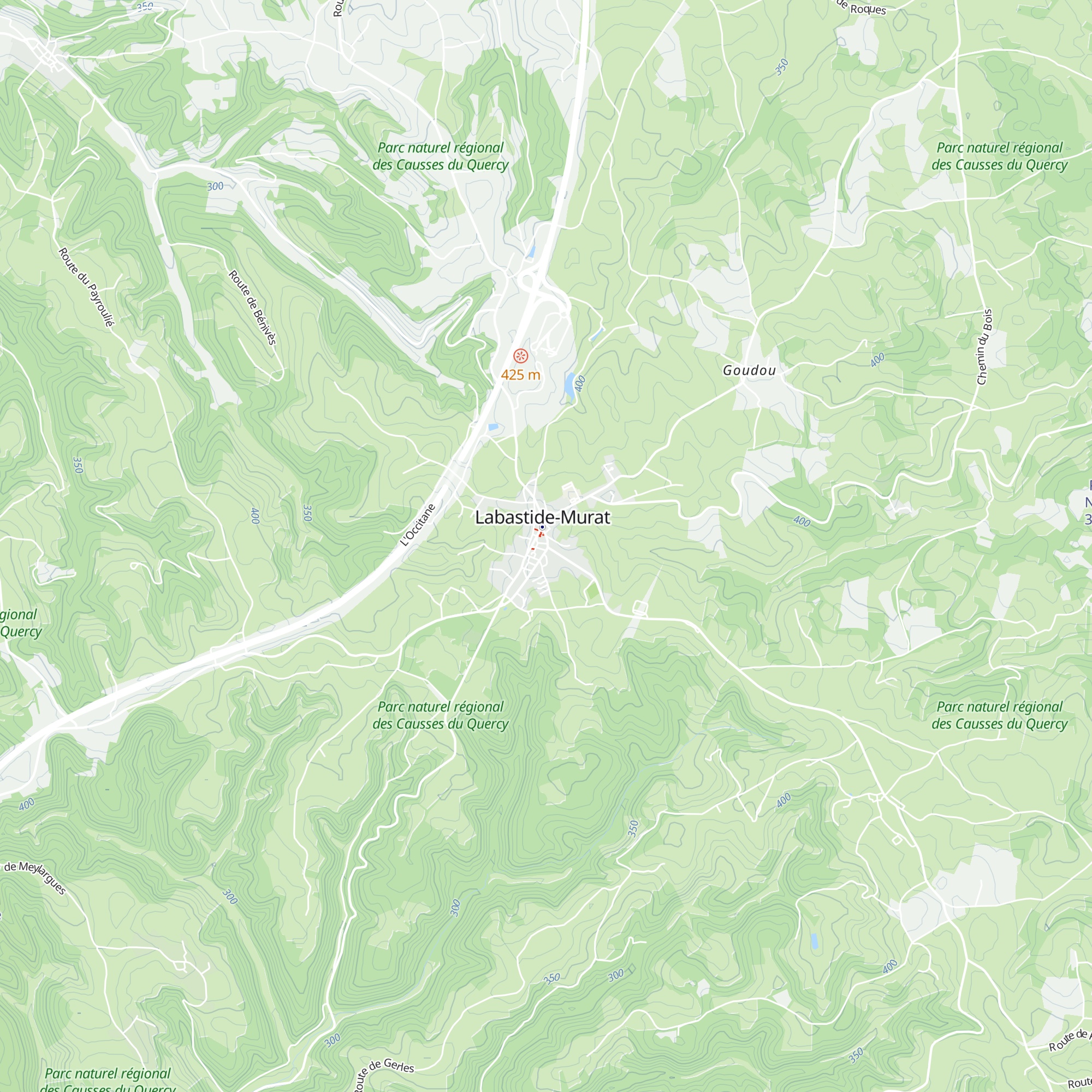 Gîte d'étape municipal - Auberge du Roy de Naples map