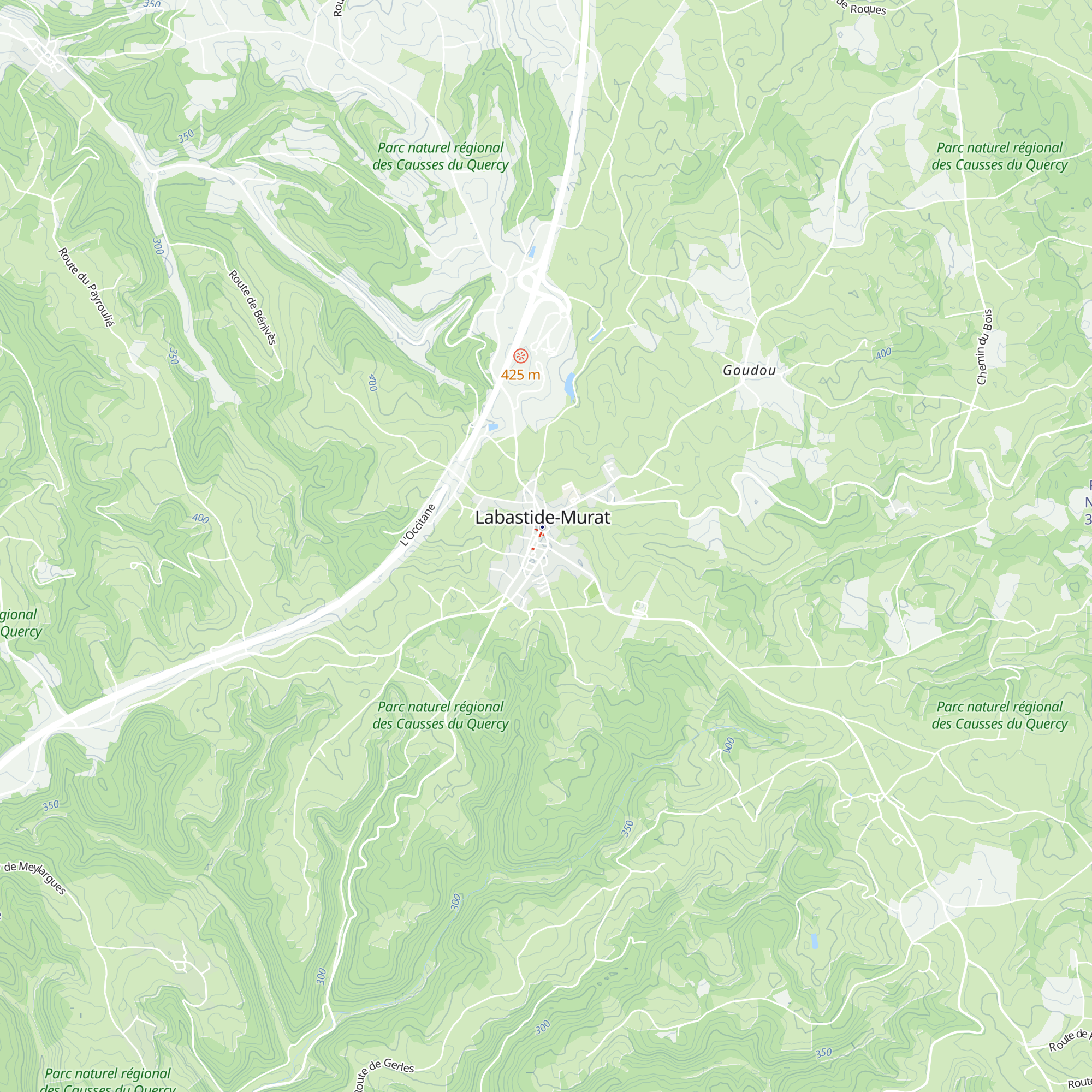 Gîte d'étape municipal - Auberge du Roy de Naples map