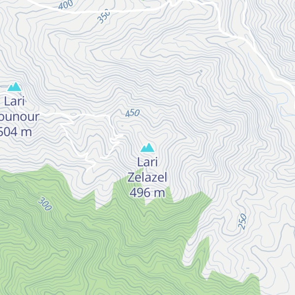 Map of Lari Zelazel