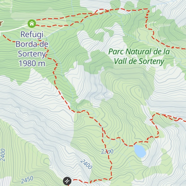 Map of Roc del Rellotge
